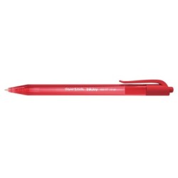 Boligrafo paper mate inkjoy 100 retractil punta media rojo
