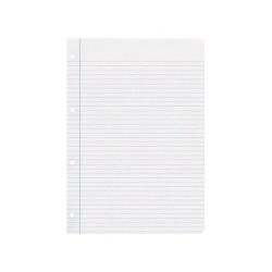 Recambio liderpapel a4 100 hojas 100 g/m2 rayado horizontal con margen 4 taladros