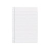 Recambio liderpapel a4 100 hojas 100 g/m2 rayado horizontal con margen 4 taladros