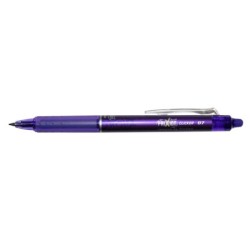 Boligrafo pilot frixion clicker borrable 0,7 mm color violeta
