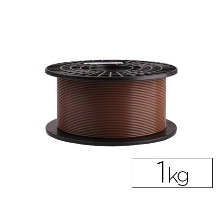 Filamento 3d colido gold pla 1,75 mm 1 kg marron