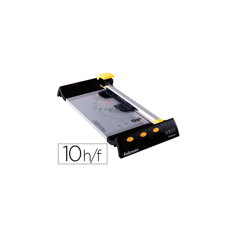 Cizalla fellowes neutron plus a4 de rodillo hasta 10 hojas 80 gr