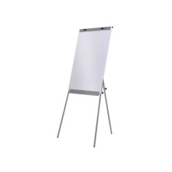 Pizarra blanca rocada con tripode para conferencias magnetica lacada brazo extensible 68x104 cm altura