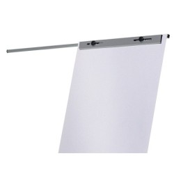 Pizarra blanca rocada con tripode para conferencias magnetica lacada brazo extensible 68x104 cm altura