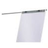 Pizarra blanca rocada con tripode para conferencias magnetica lacada brazo extensible 68x104 cm altura