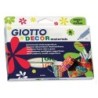 Rotulador giotto decor materials caja de 6 colores surtidos