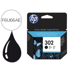 Ink-jet hp 302 deskjet 1110 / 2130 / 3630 officejet 3830 / 4650 envy 4520 negro 190 pag