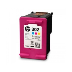 Ink-jet hp 302 deskjet 1110 / 2130 / 3630 officejet 3830 / 4650 envy 4520 tricolor 165 pag