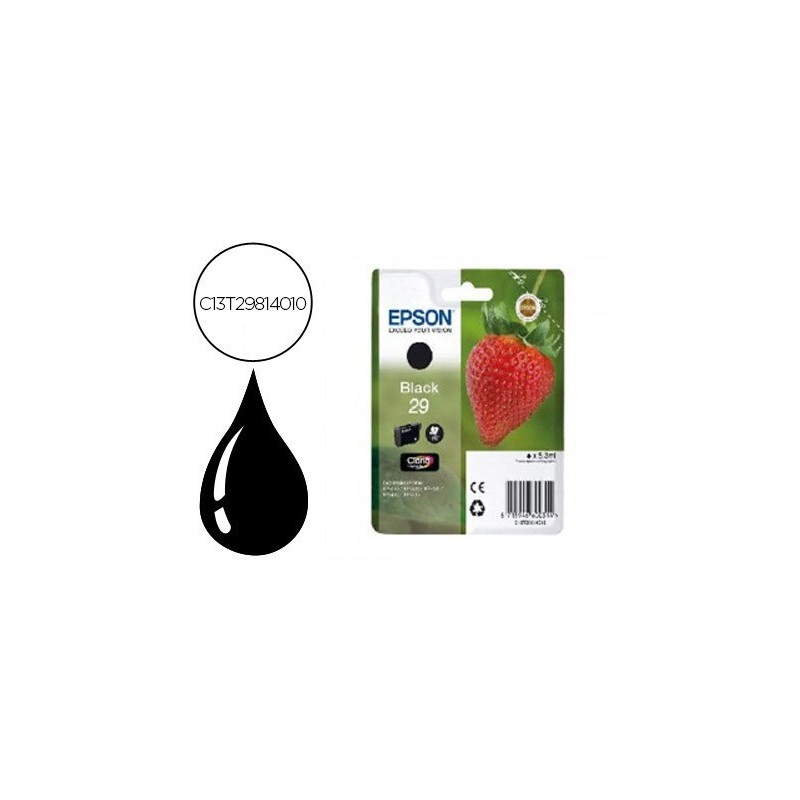Ink-jet epson home 29 t2981 xp435/330/335/332/430/235/432 negro 175 pag
