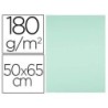 Cartulina liderpapel 50x65 cm 180g/m2 verde paquete de 25 hojas
