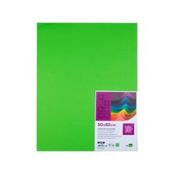 Cartulina liderpapel 50x65 cm 180g/m2 verde pistacho paquete de 25 hojas