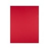 Cartulina liderpapel 50x65 cm 180g/m2 rojo navidad paquete de 25 hojas