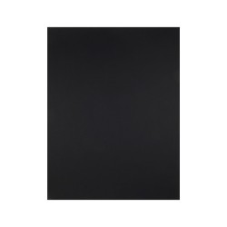 Cartulina liderpapel 50x65 cm 180g/m2 negro paquete de 25 hojas