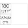 Cartulina liderpapel 50x65 cm 180g/m2 blanco paquete de 25 hojas