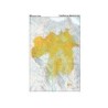 Mapa mudo color din a4 castilla-la mancha fisico