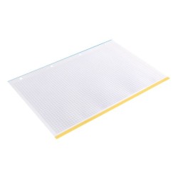 Recambio a4 antartik 100 hojas 90g/m2 cuadro 5 mm 4 taladros bandas de 5 colores