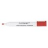 Rotulador q-connect pizarra blanca color rojo punta redonda 3 mm