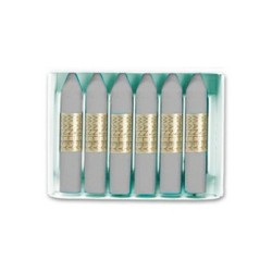 Lapices cera manley unicolor gris n.72 caja de 12 unidades
