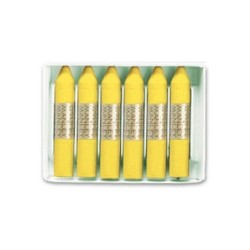 Lapices cera manley unicolor verde amarillo claro n.47 caja de 12 unidades