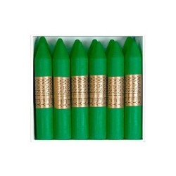 Lapices cera manley unicolor verde primavera n.25 caja de 12 unidades