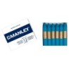 Lapices cera manley unicolor azul cobalto n.20 caja de 12 unidades