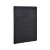 Libreta age-bag tapa cartulina lomo cosido cuadro 5 mm 96 hojas color negro 148x210 mm