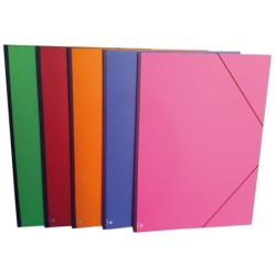 Carpeta planos clairefontaine din a3 con gomas carton gofrado colores surtidos