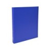 Carpeta de 2 anillas 30mm redondas exacompta din a4 carton forrado azul