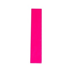 Papel crespon liderpapel 50 cm x 2,5 m 34g/m2 rosa fluorescente