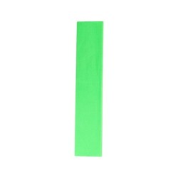 Papel crespon liderpapel 50 cm x 2,5 m 34g/m2 verde fluorescente