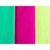 Papel crespon liderpapel 50 cm x 2,5 m 34g/m2 verde fluorescente
