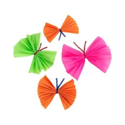 Papel crespon liderpapel 50 cm x 2,5 m 34g/m2 verde fluorescente