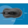 Raton kensington optico 800 dpi negro