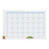 Planning magnetico nobo mensual rotulable marco metalico 90x60 cm