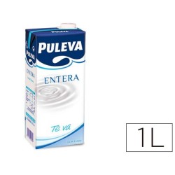 Leche puleva entera brik de 1 litro