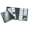 Tarjetero durable din a4 visifix centium 4 anillas 20 fundas con indice alfabetico para 400 tarjetas de visita