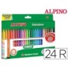 Rotulador alpino standard caja de 24 colores surtidos