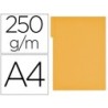 Subcarpeta cartulina gio din a4 pestaña derecha 250 g/m2 amarillo