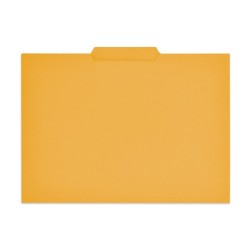 Subcarpeta cartulina gio folio pestaña central 250 g/m2 amarillo