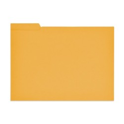 Subcarpeta cartulina gio folio pestaña izquierda 250 g/m2 amarillo