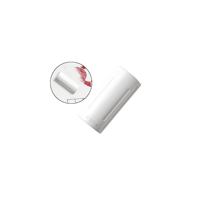 Borrador bi-office magnetico color blanco para pizarra blanca 128x60x30 mm