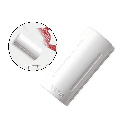 Borrador bi-office magnetico color blanco para pizarra blanca 128x60x30 mm