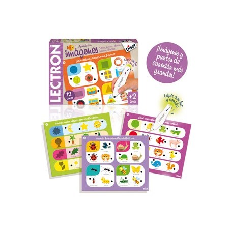 Juego diset didactico lectron lapiz aprendo con imagenes