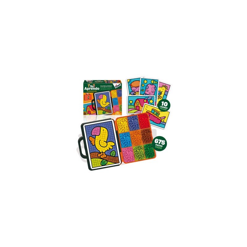 Juego diset didactico yo aprendo mosaicos
