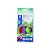 Lapices de colores staedtler upcycled wood ecologico 12 colores en caja de carton