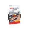 Velcro adhesivo tesa para agrupar cables 5 m x 10 mm color negro