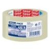 Cinta adhesiva tesa transparente strong 66 mt x 50 mm para embalaje bajo ruido