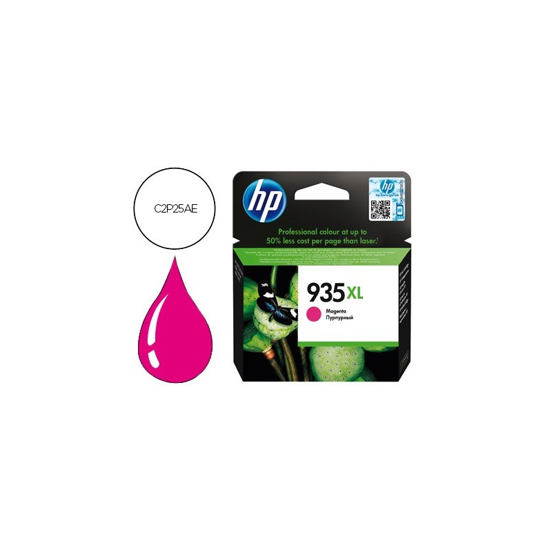 Ink-jet hp 935xl ojp 6230 / 6830 magenta -825 pag-