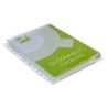 Funda multitaladro q-connect con fuelle din a4 pvc 180 mc bolsa de 5 unidades
