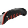 Cuter q-connect metalico ancho aleacion de aluminio - 2 cuchillas de repuesto - cuchilla 19 mm xd-8300 blister 1 unida